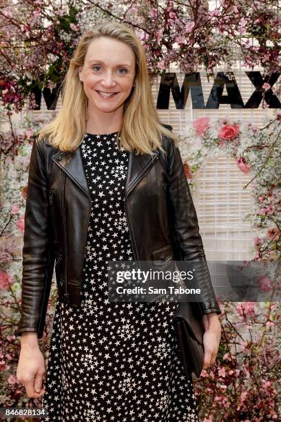 Laura Mclachlan arrives at the Minimax Celebrating 50 Years VIP Party on September 14, 2017 in Melbourne, Australia.