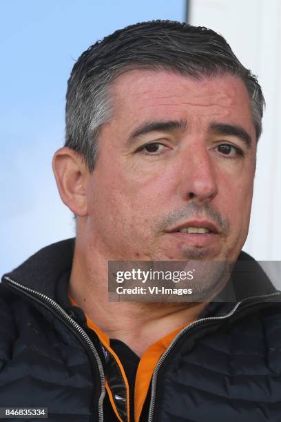 Roy Makaay during the UEFA Youth League match between Feyenoord Rotterdam U19 and Manchester City U19 at the van Donge & de Roo stadium on September...
