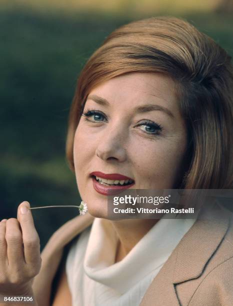 Milan, Italy, October 1965. The Italian actress Lauretta Masiero.