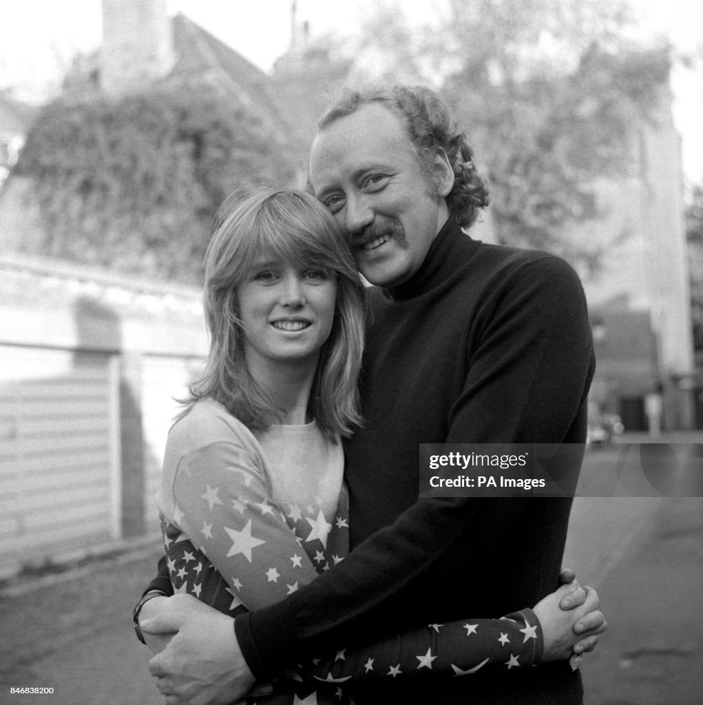 British actor Nicol Williamson and American actress Jill Townsend
