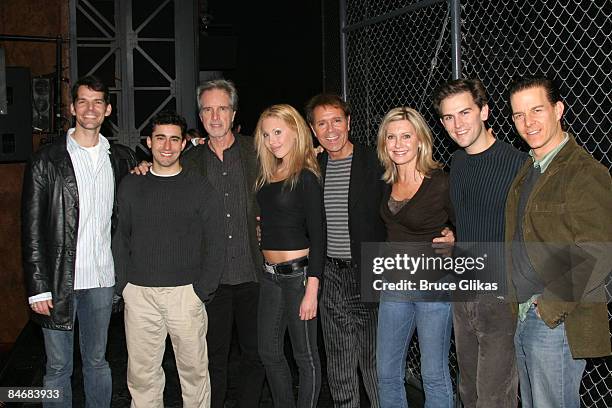 Robert Spencer, John Lloyd Young, Bob Gaudio, Chloe Lattanzi, Cliff Richard, Olivia Newton John, Daniel Reichard and Christian Hoff