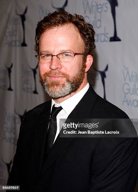 Tom McCarthy arrives for the 2009 Writers Guild Awards held at the Hyatt Regency Century Plaza Hotel on February 7, 2009 in Los Angeles, California.