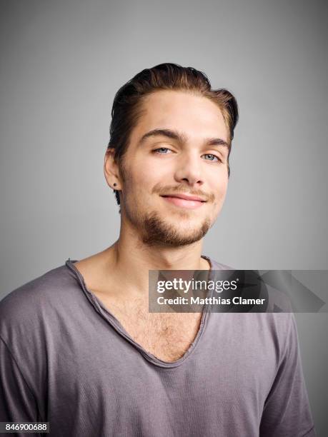 Actor Dylan Sprayberry from 'Teen Wolf' is photographed for Entertainment Weekly Magazine on July 21, 2016 at Comic Con in the Hard Rock Hotel in San...
