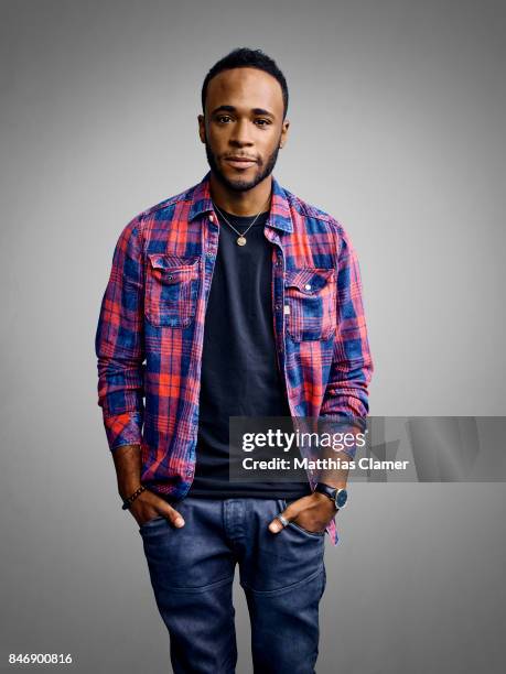 Actor Khylin Rhambo from 'Teen Wolf' is photographed for Entertainment Weekly Magazine on July 21, 2016 at Comic Con in the Hard Rock Hotel in San...