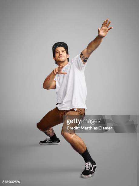 Actor Tyler Posey from 'Teen Wolf' is photographed for Entertainment Weekly Magazine on July 21, 2016 at Comic Con in the Hard Rock Hotel in San...