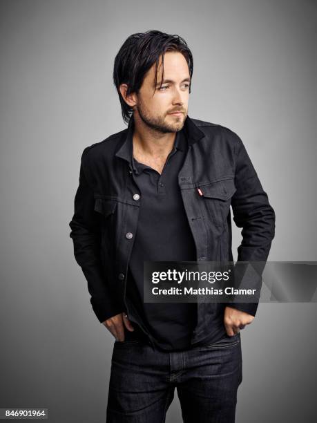 Actor Justin Chatwin from 'American Gothic' is photographed for Entertainment Weekly Magazine on July 21, 2016 at Comic Con in the Hard Rock Hotel in...