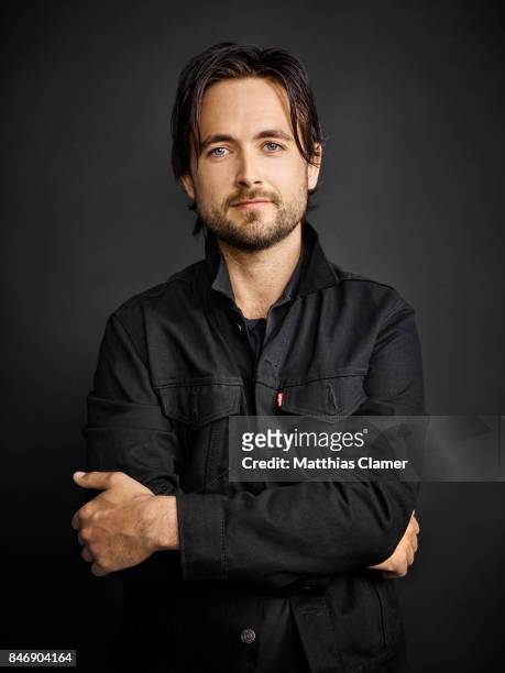 Actor Justin Chatwin from 'American Gothic' is photographed for Entertainment Weekly Magazine on July 21, 2016 at Comic Con in the Hard Rock Hotel in...