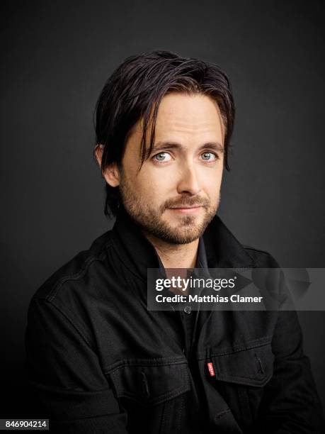 Actor Justin Chatwin from 'American Gothic' is photographed for Entertainment Weekly Magazine on July 21, 2016 at Comic Con in the Hard Rock Hotel in...