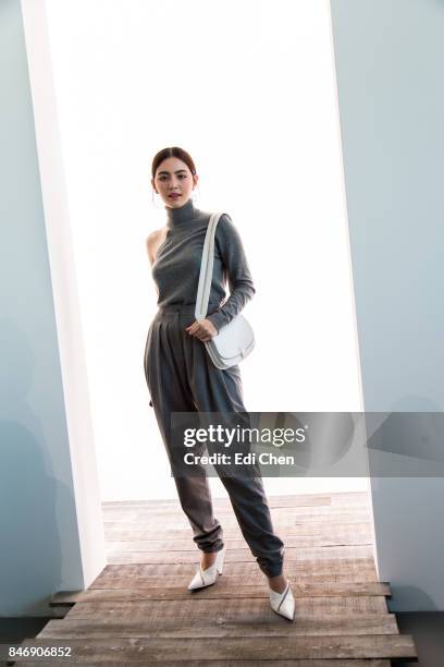 Davika Hoorne attends the Michael Kors runway show during New York Fashion Week at Spring Studios on September 13, 2017 in New York City.