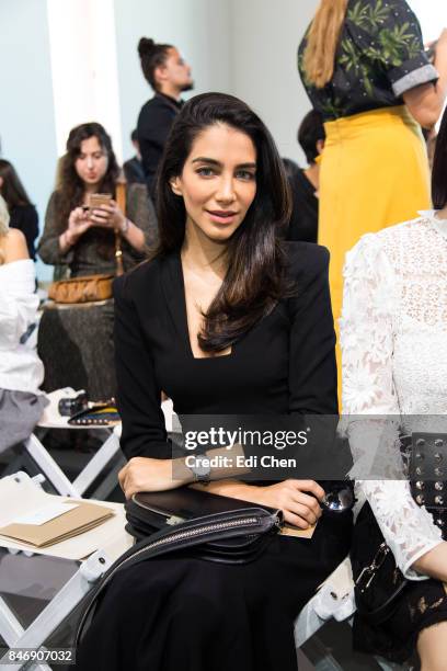 Jessica Kahawaty attends the Michael Kors runway show during New York Fashion Week at Spring Studios on September 13, 2017 in New York City.