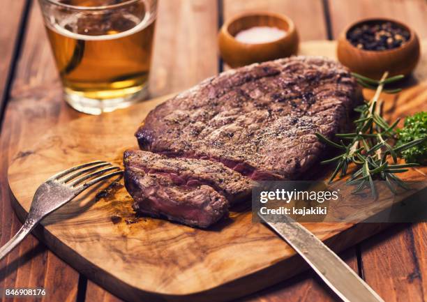 grilled juicy beef steak - filet mignon stock pictures, royalty-free photos & images