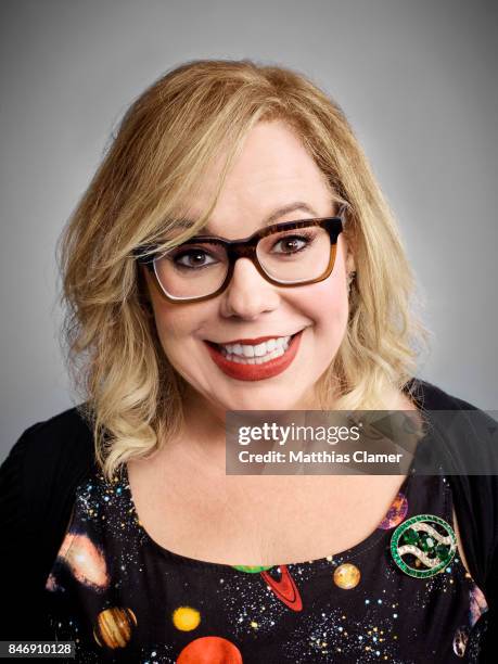 Actress Kirsten Vangsness from 'Criminal Minds' is photographed for Entertainment Weekly Magazine on July 21, 2016 at Comic Con in the Hard Rock...