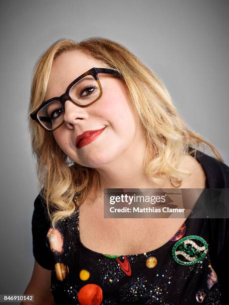 Actress Kirsten Vangsness from 'Criminal Minds' is photographed for Entertainment Weekly Magazine on July 21, 2016 at Comic Con in the Hard Rock...