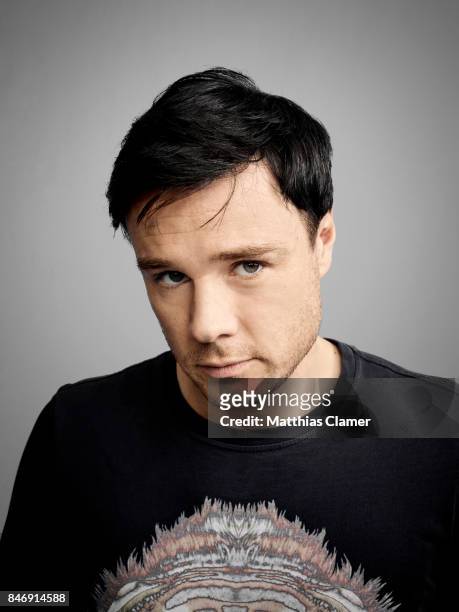 Actor Rupert Evans from 'The Man in the High Castle' is photographed for Entertainment Weekly Magazine on July 21, 2016 at Comic Con in the Hard Rock...