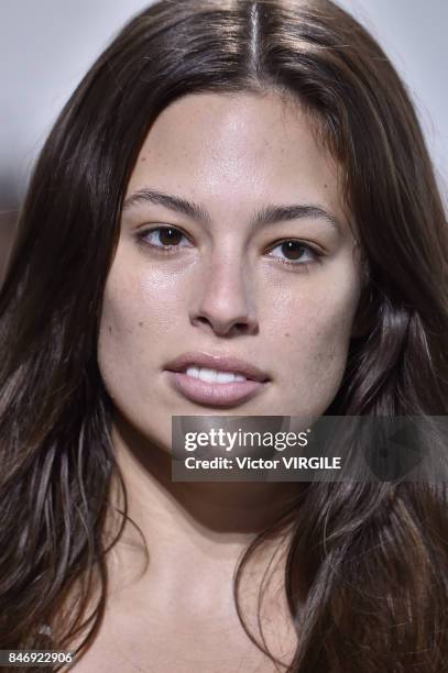 Ashley Graham walks the runway at the Michael Kors Ready to Wear Spring/Summer 2018 fashion show during New York Fashion Week on September 13, 2017...