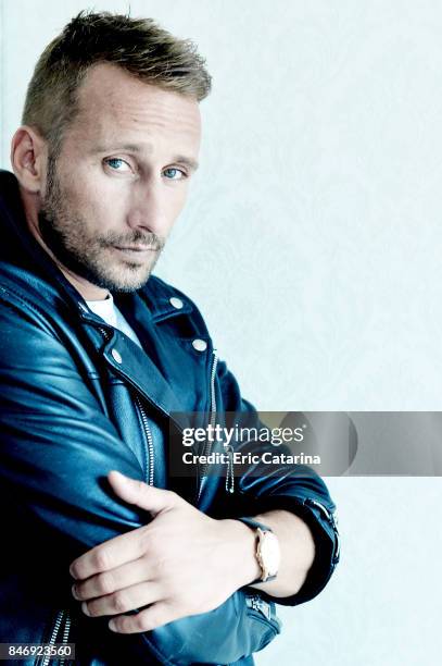 Actor Matthias Schoenaerts is photographed for Self Assignment on September 7, 2017 in Venice, Italy.