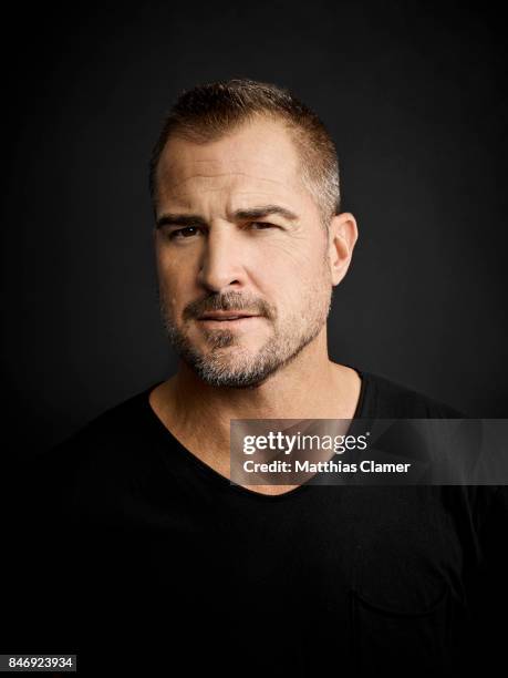 Actor George Eads from 'MacGyver' is photographed for Entertainment Weekly Magazine on July 21, 2016 at Comic Con in the Hard Rock Hotel in San...