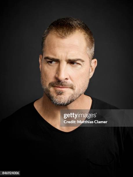 Actor George Eads from 'MacGyver' is photographed for Entertainment Weekly Magazine on July 21, 2016 at Comic Con in the Hard Rock Hotel in San...