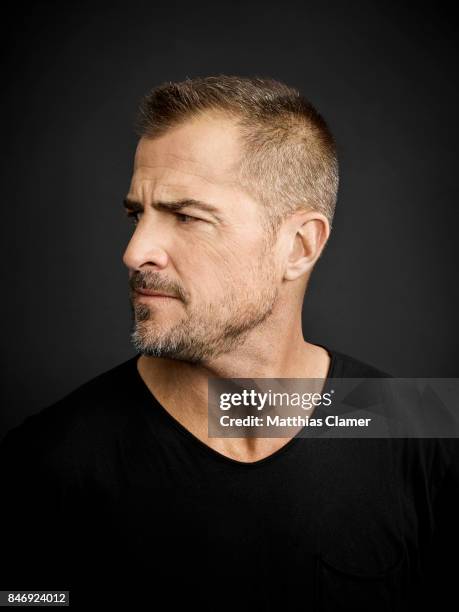 Actor George Eads from 'MacGyver' is photographed for Entertainment Weekly Magazine on July 21, 2016 at Comic Con in the Hard Rock Hotel in San...