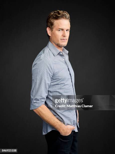 Actor Eric Dane from 'The Last Ship' is photographed for Entertainment Weekly Magazine on July 21, 2016 at Comic Con in the Hard Rock Hotel in San...
