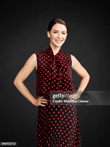 Actress Bridget Regan from 'The Last Ship' is photographed for Entertainment Weekly Magazine on July 21, 2016 at Comic Con in the Hard Rock Hotel in...