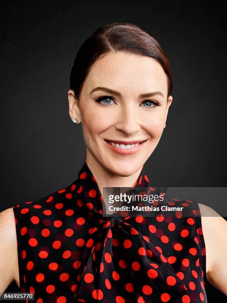Actress Bridget Regan from 'The Last Ship' is photographed for Entertainment Weekly Magazine on July 21, 2016 at Comic Con in the Hard Rock Hotel in...