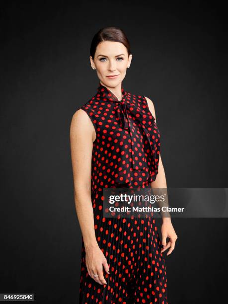 Actress Bridget Regan from 'The Last Ship' is photographed for Entertainment Weekly Magazine on July 21, 2016 at Comic Con in the Hard Rock Hotel in...