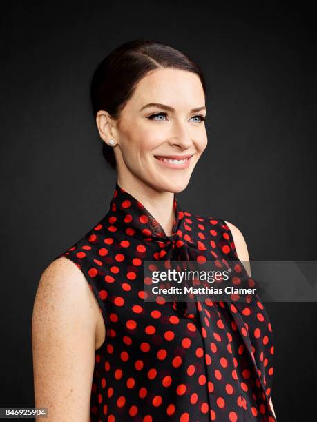 Actress Bridget Regan from 'The Last Ship' is photographed for Entertainment Weekly Magazine on July 21, 2016 at Comic Con in the Hard Rock Hotel in...