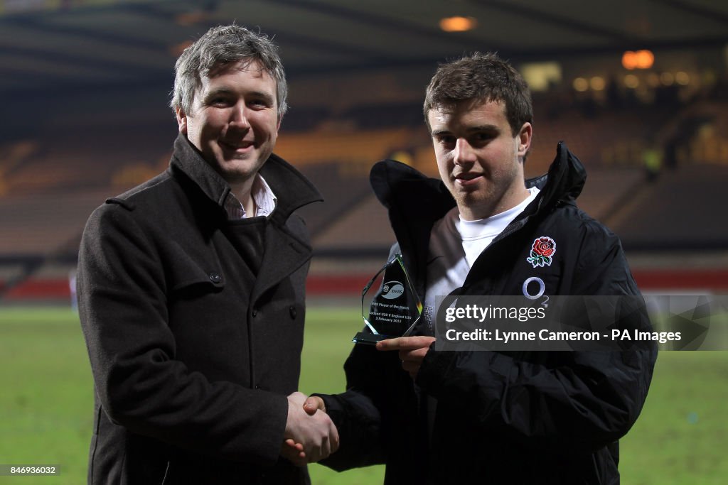 Rugby Union - Scotland U20 v England U20 - Firhill Stadium