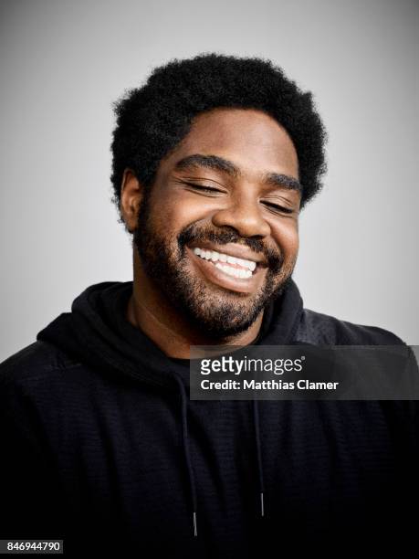 Actor Ron Funches from 'Powerless' is photographed for Entertainment Weekly Magazine on July 22, 2016 at Comic Con in the Hard Rock Hotel in San...