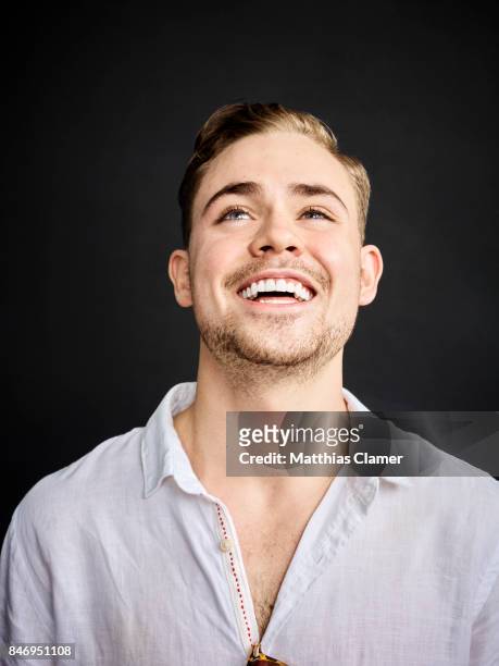 Actor Dacre Montgomery from 'Power Rangers' is photographed for Entertainment Weekly Magazine on July 22, 2016 at Comic Con in the Hard Rock Hotel in...