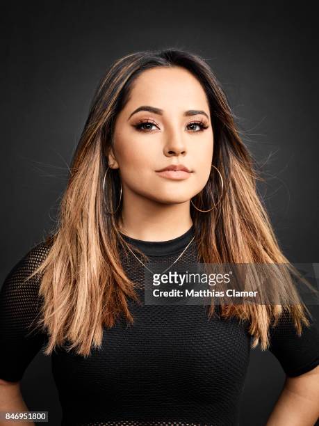 Actress Becky G from 'Power Rangers' is photographed for Entertainment Weekly Magazine on July 22, 2016 at Comic Con in the Hard Rock Hotel in San...