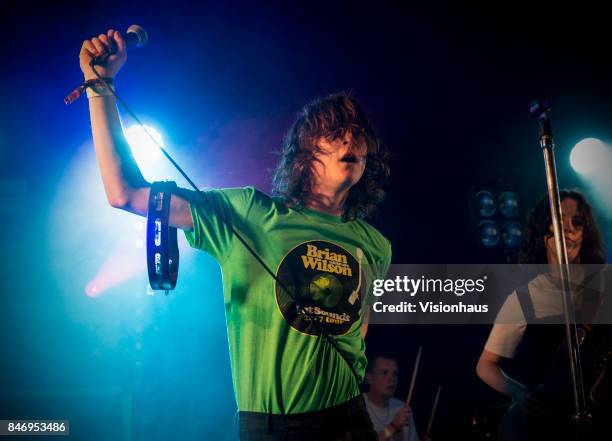 White Room perform on the Main stage at Kendal Calling Festival at Lowther Deer Park on July 29, 2017 in Kendal, England.