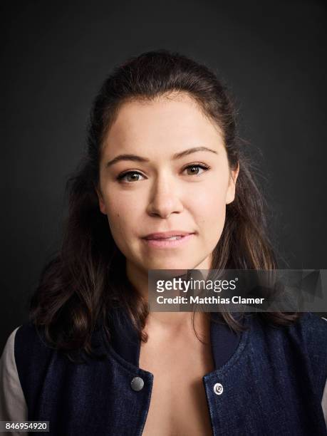 Actress Tatiana Maslany from 'Orphan Black' is photographed for Entertainment Weekly Magazine on July 22, 2016 at Comic Con in the Hard Rock Hotel in...