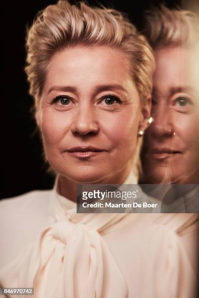 Trine Dyrholm from the film "You Disappear" poses for a portrait during the 2017 Toronto International Film Festival at Intercontinental Hotel on...
