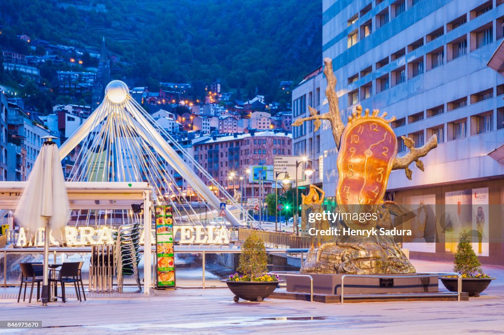 Nobility of Time sculpture in Andorra la Vella
