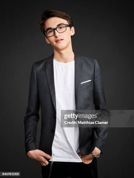 Actor Isaac Hempstead Wright from 'Game of Thrones' is photographed for Entertainment Weekly Magazine on July 22, 2016 at Comic Con in the Hard Rock...