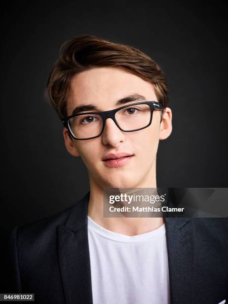 Actor Isaac Hempstead Wright from 'Game of Thrones' is photographed for Entertainment Weekly Magazine on July 22, 2016 at Comic Con in the Hard Rock...