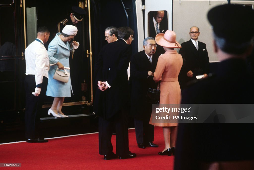 Royalty - Emperor Hirohito State Visit to UK - London