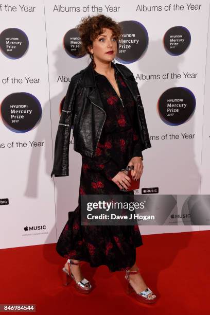 Annie Mac arrives at the Hyundai Mercury Prize 2017 at Eventim Apollo on September 14, 2017 in London, England.