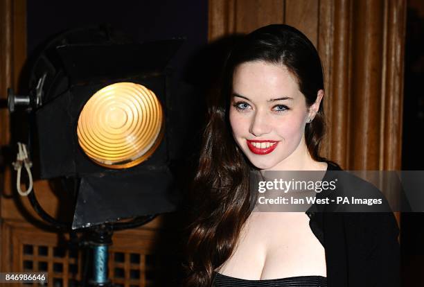 Anna Popplewell arriving for the London Evening Standard British Film Awards 2012, at the London Film Museum, County Hall, Westminster Bridge Road,...