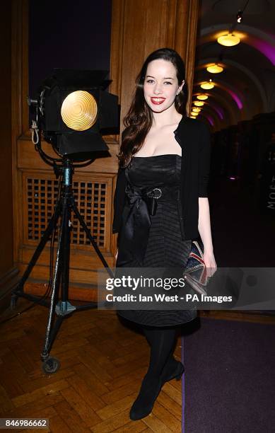 Anna Popplewell arriving for the London Evening Standard British Film Awards 2012, at the London Film Museum, County Hall, Westminster Bridge Road,...