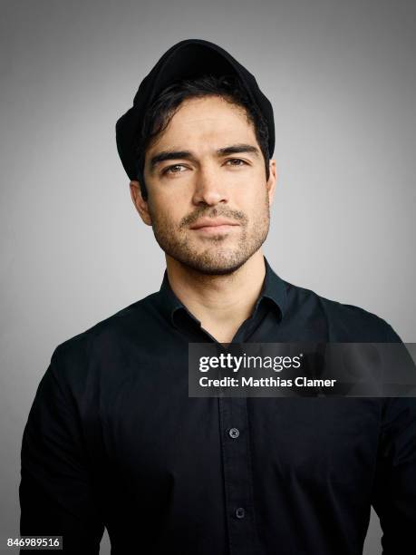 Actor Alfonso Herrera from 'Exorcist' is photographed for Entertainment Weekly Magazine on July 22, 2016 at Comic Con in the Hard Rock Hotel in San...