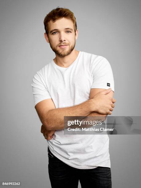 Actor Max Thieriot from 'Bates Motel' is photographed for Entertainment Weekly Magazine on July 22, 2016 at Comic Con in the Hard Rock Hotel in San...