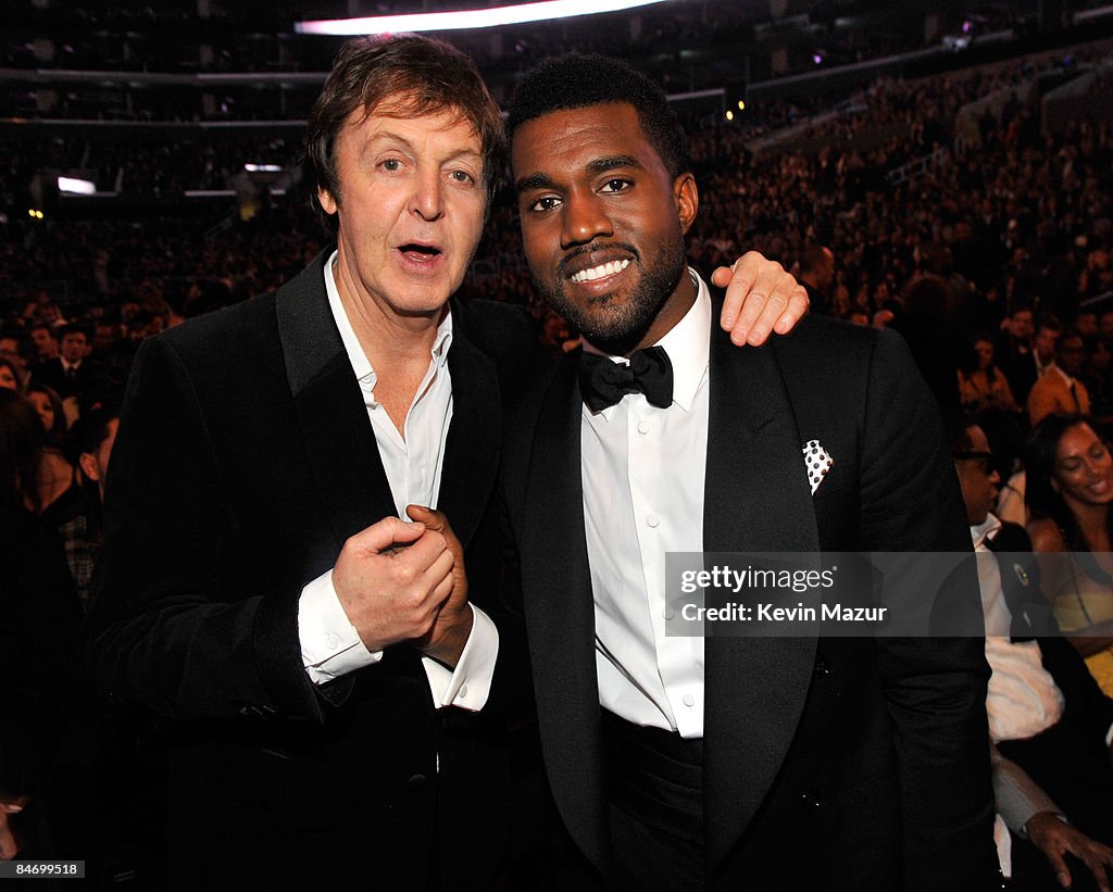 51st Annual GRAMMY Awards - Backstage and Audience