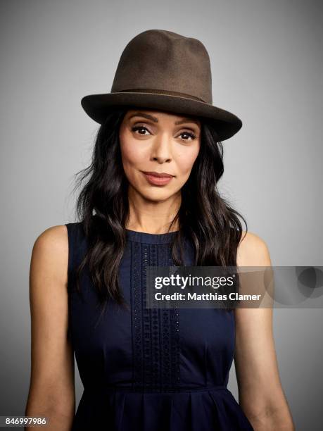 Actress Tamara Taylor from 'Bones' is photographed for Entertainment Weekly Magazine on July 22, 2016 at Comic Con in the Hard Rock Hotel in San...