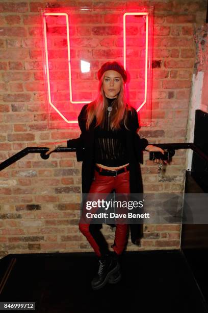 Mary Charteris attends KXU VIP launch on September 14, 2017 in London, England.