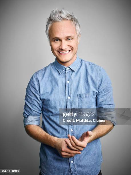 Actor David Anders from 'iZombie' is photographed for Entertainment Weekly Magazine on July 22, 2016 at Comic Con in the Hard Rock Hotel in San...