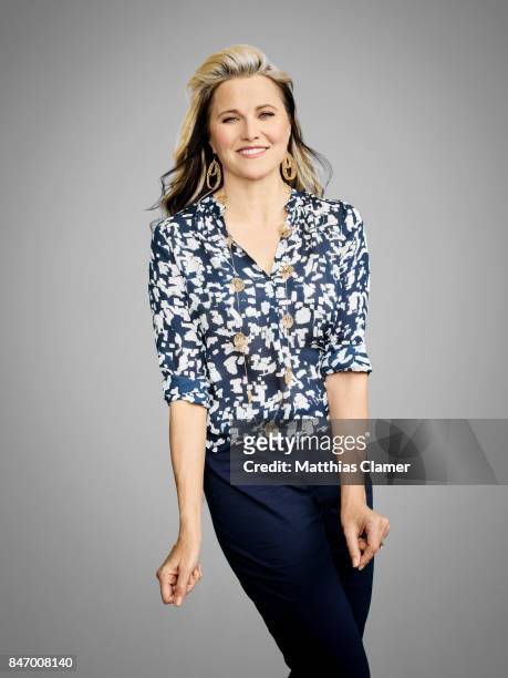 Actress Lucy Lawless from 'Ash vs. Evil Dead' is photographed for Entertainment Weekly Magazine on July 22, 2016 at Comic Con in the Hard Rock Hotel...
