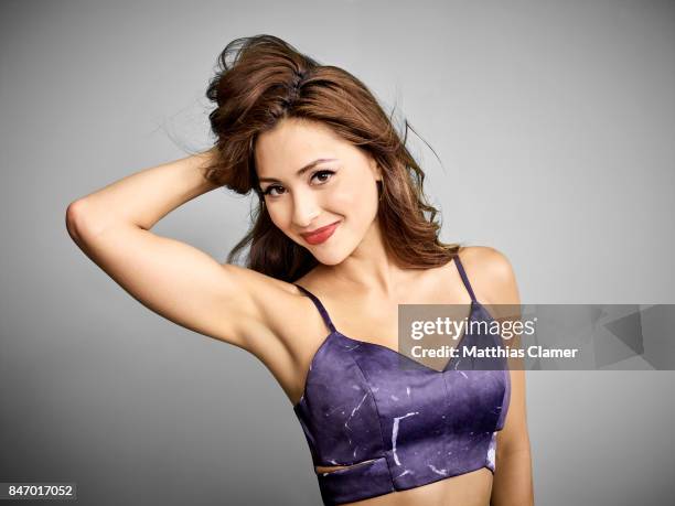 Actress Lindsey Morgan from 'The 100' is photographed for Entertainment Weekly Magazine on July 22, 2016 at Comic Con in the Hard Rock Hotel in San...